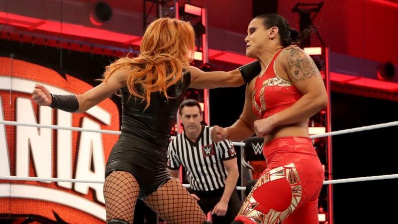 Becky Lynch and Shayna Baszler