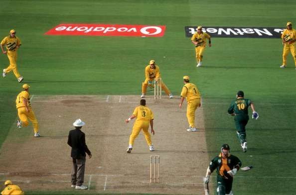 South Africa threw away their WC hopes with a disastrous run-out in the 1999 World Cup semi-final