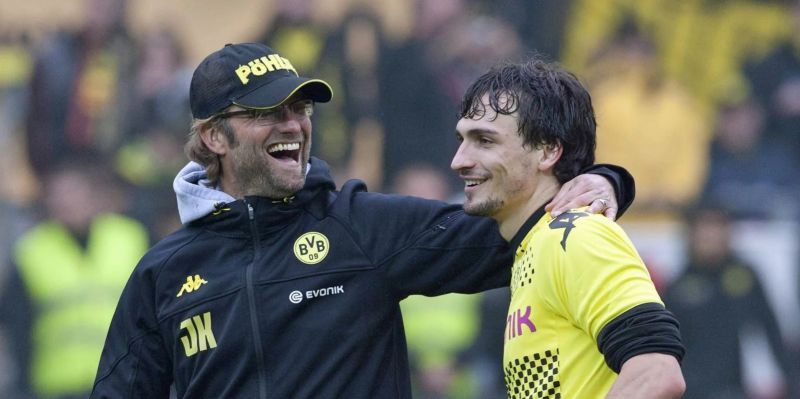 Hummels formed an integral part of Klopp's title-winning sides. [Image: bundesliga.com]