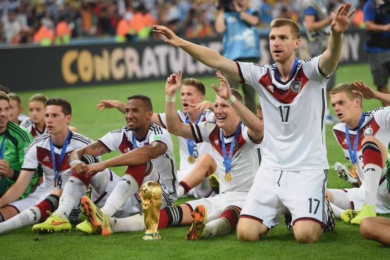 Germany's 2014 World Cup winners were thoroughly dominant