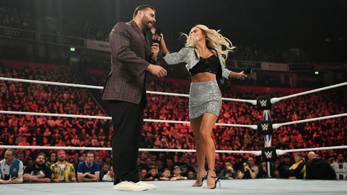 Lana slaps Rusev