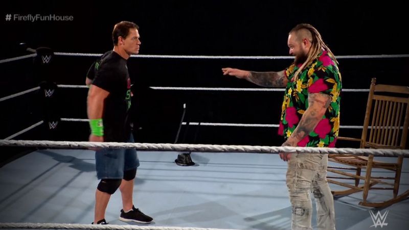 John Cena and Bray Wyatt