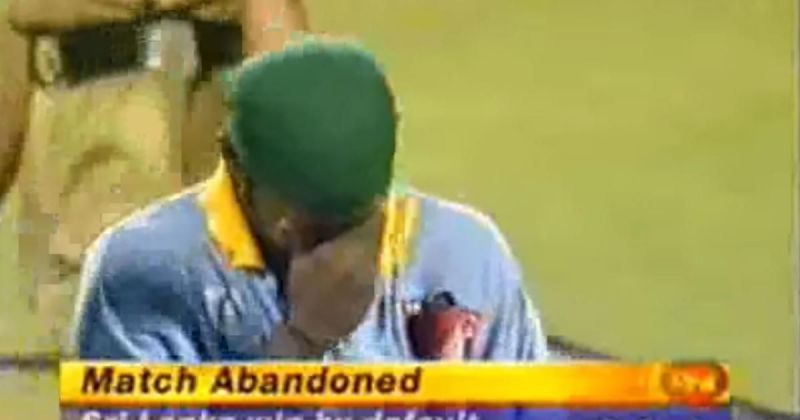 Vinod Kambli walks off in tears as one of Indian cricket&rsquo;s darkest chapters unfold at the Eden Gardens in 1996