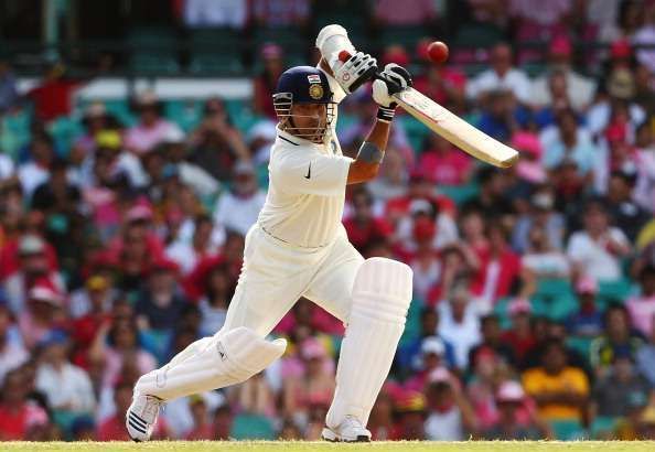 Sachin Tendulkar was an epitome of concentration during his knock of 241* in Sydney.