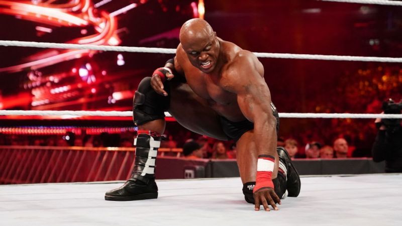 Who can withstand The great Bobby Lashley?