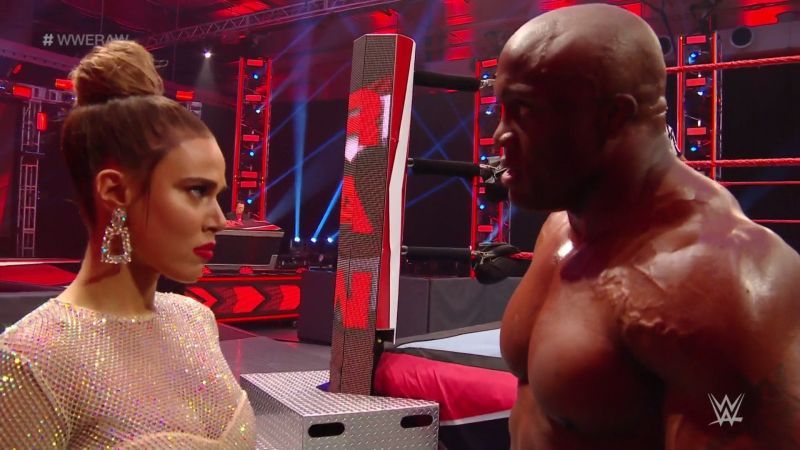 Trouble brewing between Lashley and Lana?