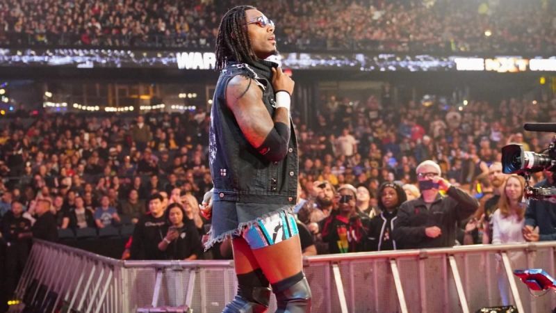 Isaiah Swerve Scott signed with WWE in 2019.