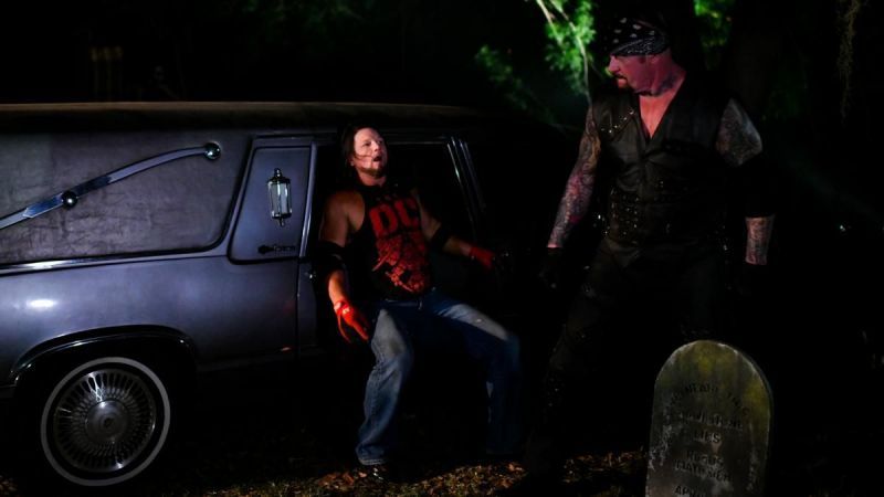 AJ Styles and The Undertaker