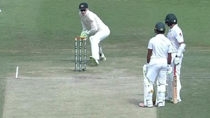 A brain-freeze moment from Azhar Ali 