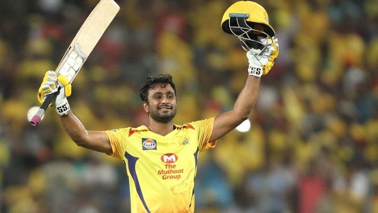 Ambati Rayudu hit the winning runs in the IPL 2018 final against SRH