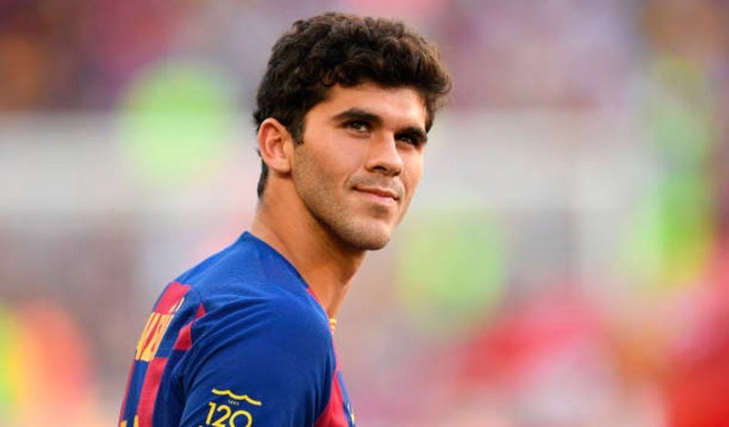 Carles Alena in Blaugrana colours