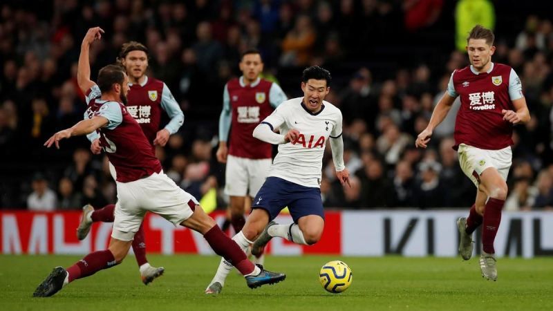 None of Burnley&#039;s defenders could stop Son Heung Min from scoring an unbelievable goal in 2019