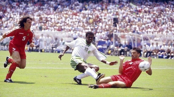 Saeed Al-Owairan&#039;s mazy dribble against Belgium was the best goal of the 1994 World Cup