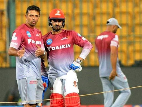 Rahul Dravid (L) and Karun Nair [PC:TOI]