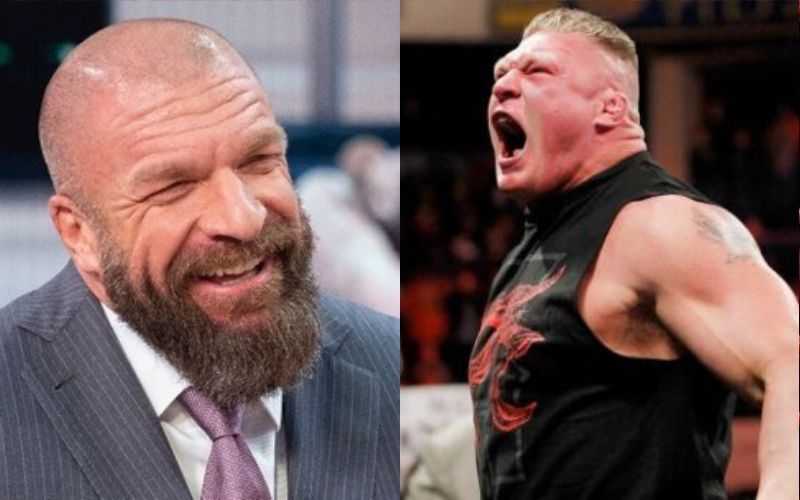 Could we see Brock Lesnar feuding with an NXT Superstar in the future?