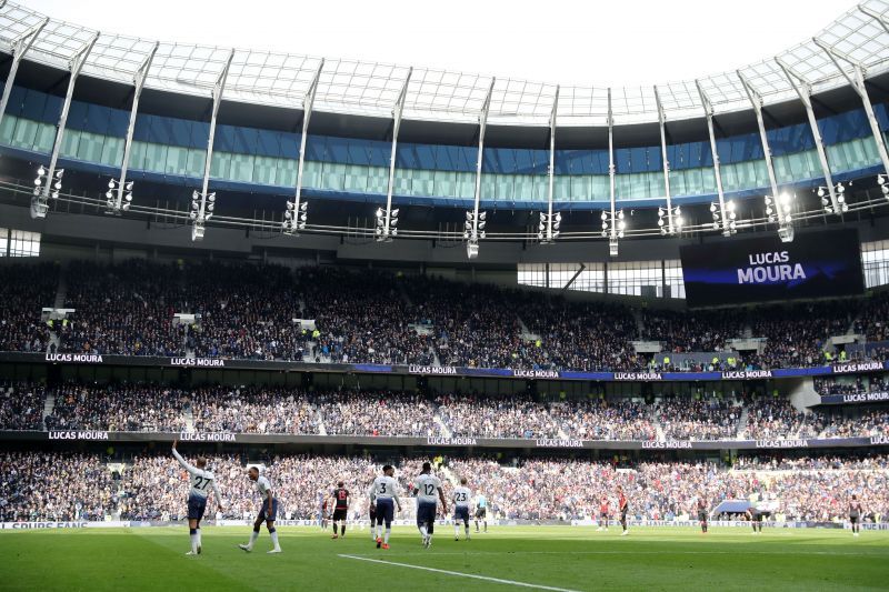 The new stadium at Tottenham Hotspur demands success