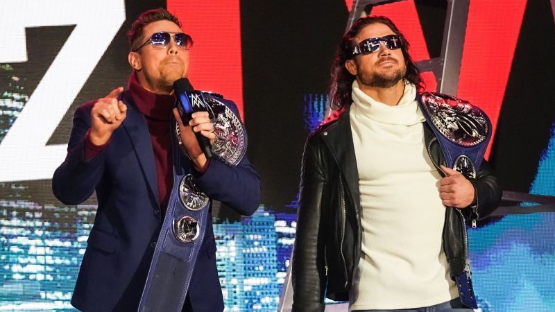 The SmackDown Tag Team Titles will now be defended in a unique way