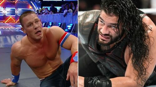 Both John Cena and Roman Reigns made the list