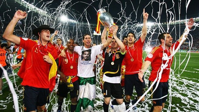 Spain were victorious at Euro 2008, a truly fantastic tournament