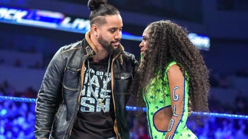 Jimmy Uso and Naomi