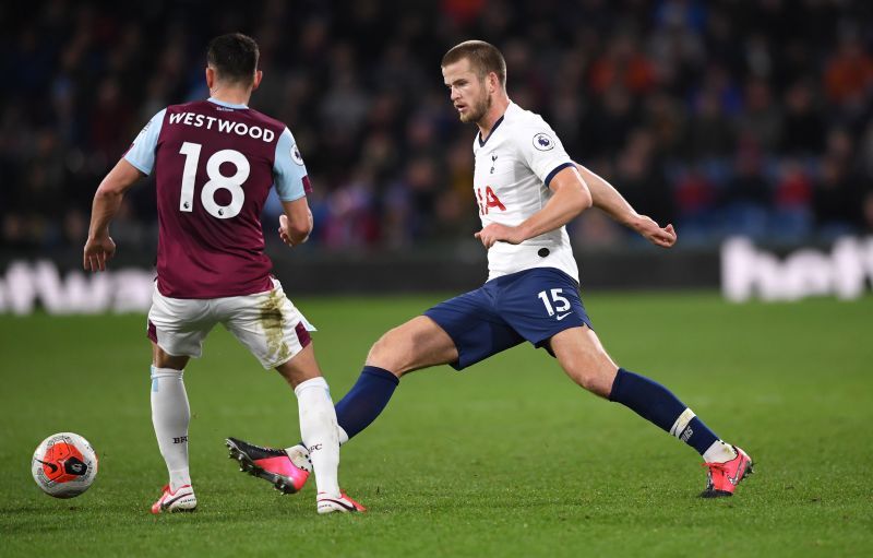 Eric Dier (right) during a Premier League game