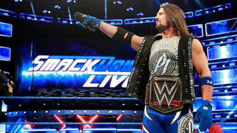AJ Styles was the face of SmackDown Live