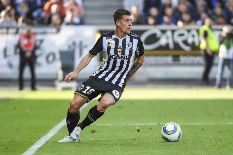 Baptiste Santamaria playing for Angers SCO