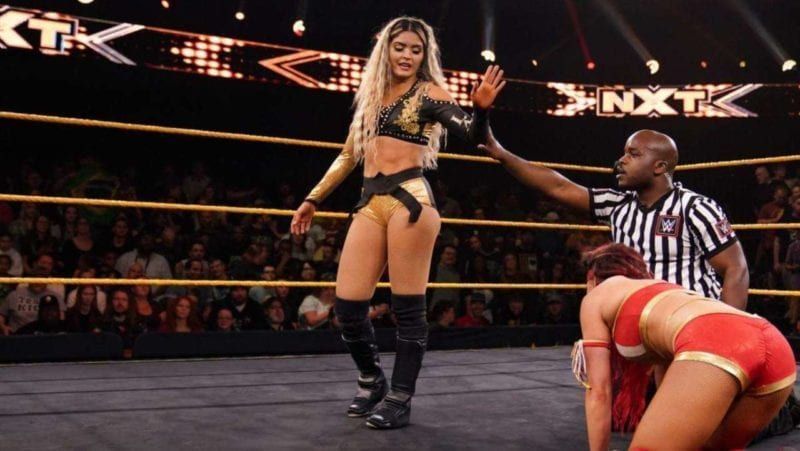 Taynara Conti has been released