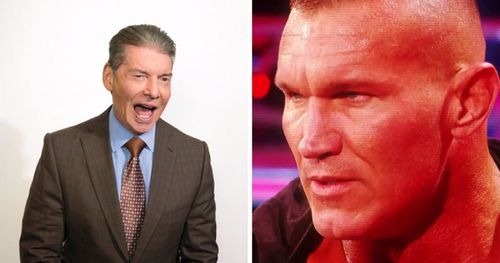 Vince McMahon and Randy Orton.