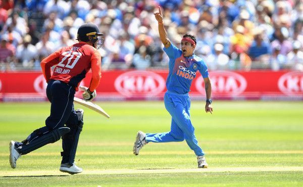 The pacer in action during his India debut [PC: Zimbio]