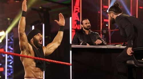 Tonight's show witnessed the return of Jinder Mahal and a contract signing between Rollins and McIntyre