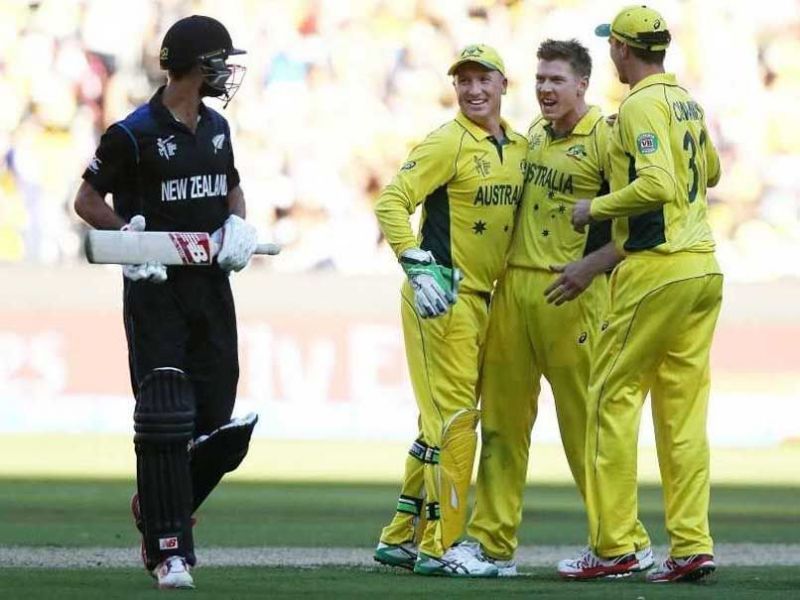 Grant Elliott returns to the pavilion at MCG after waging a lone battle.