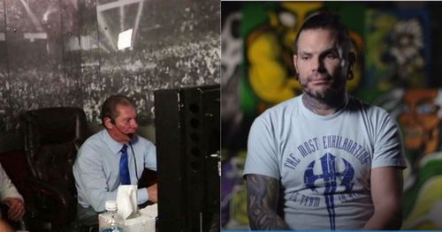 Vince McMahon and Jeff Hardy.