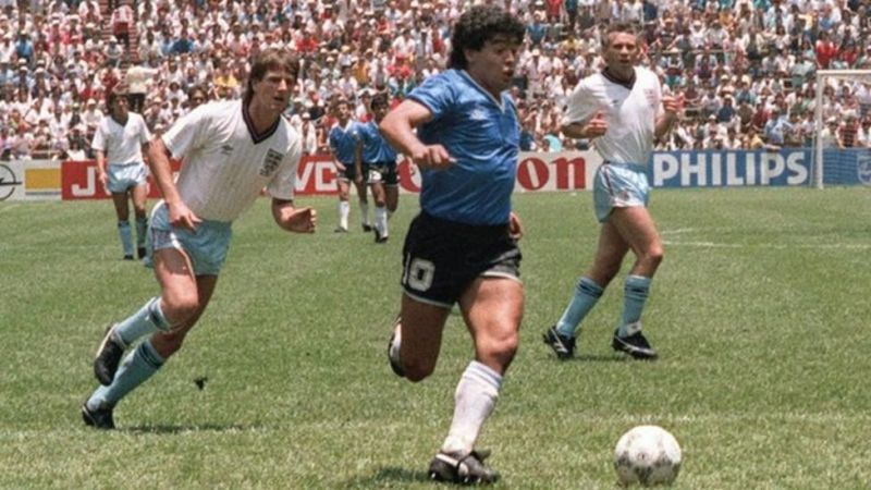 Diego Maradona&#039;s wonder goal against England involved one of the best dribbles in football history