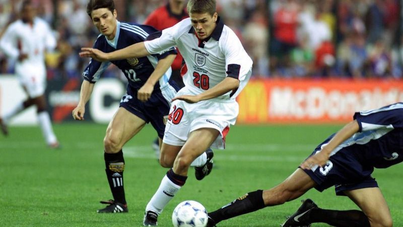 Michael Owen's goal against Argentina turned him into a worldwide superstar