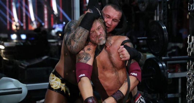 Edge vs Randy Orton from WrestleMania 36