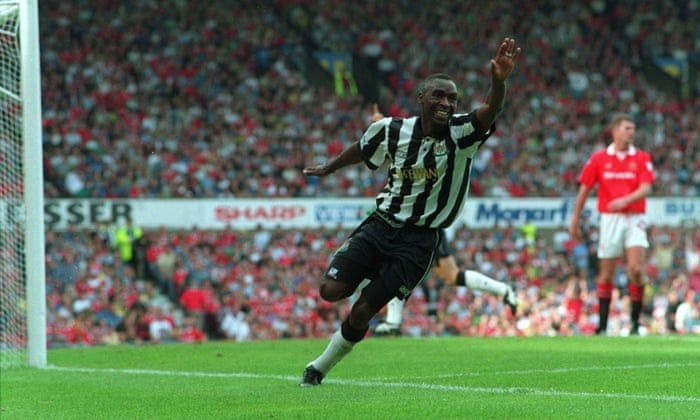 The goals of Andy Cole helped to fire Newcastle into a 3rd place finish in their first Premier League season campaign
