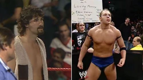 Mick Foley (1986) and Dean Ambrose (2006)