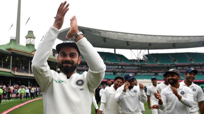 Virat Kohli's men celebrated a historic series win in Australia