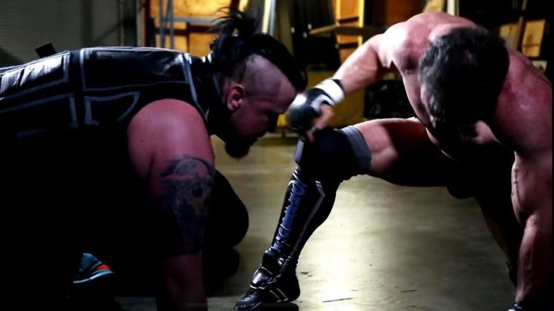 Sami Callihan and Ken Shamrock had an absolute war in their main event brawl