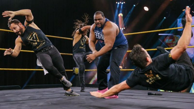 Keith Lee decided to get involved during this week's NXT