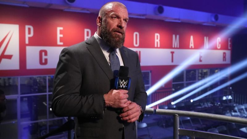 Triple H at the WWE Performance Center