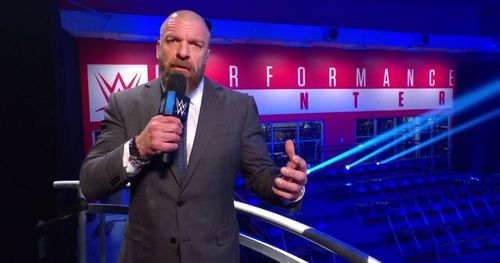 Triple H at the Performance Center.