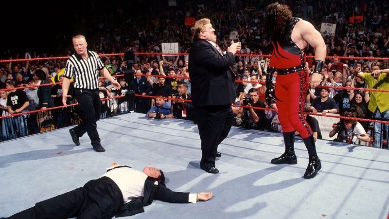 Pete Rose was left in a heap at WrestleMania in 1998