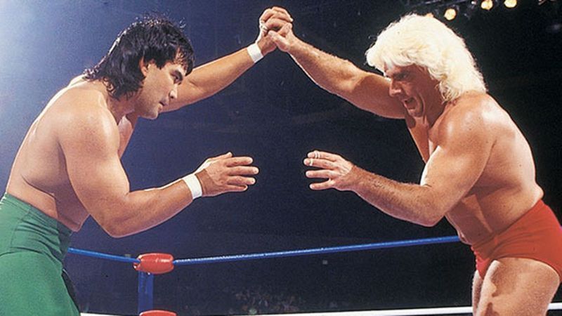 Ricky Steamboat and Ric Flair: Contested a blistering trilogy of matches in 1989