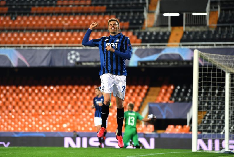 Josip Ilicic during Atalanta's Champions League game against Valencia