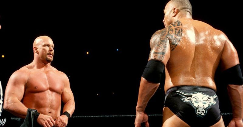 Stone Cold and The Rock face off for the final time at WrestleMania XIX