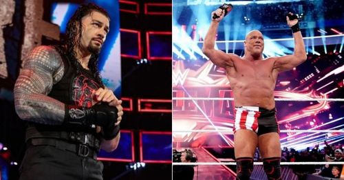 Roman Reigns/Kurt Angle