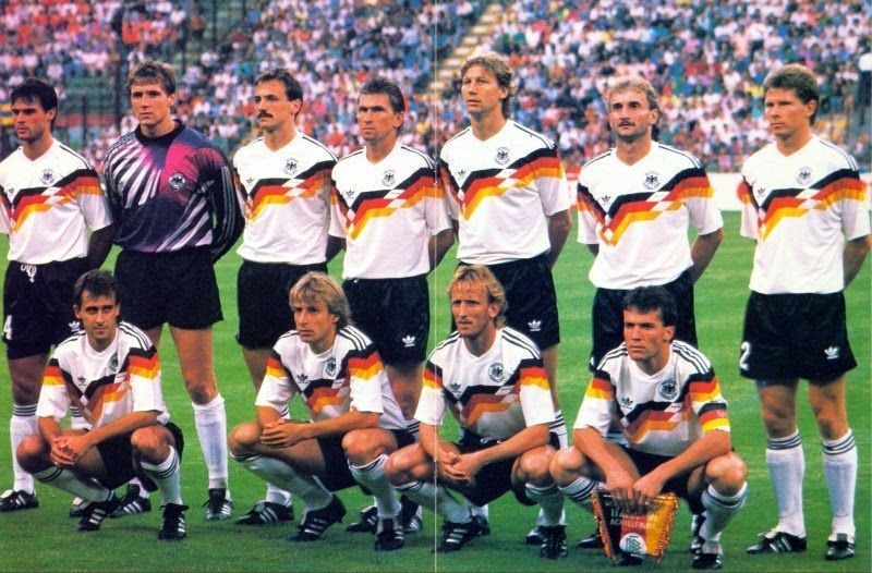 West Germany's 1990 side were the outstanding team in a lesser tournament