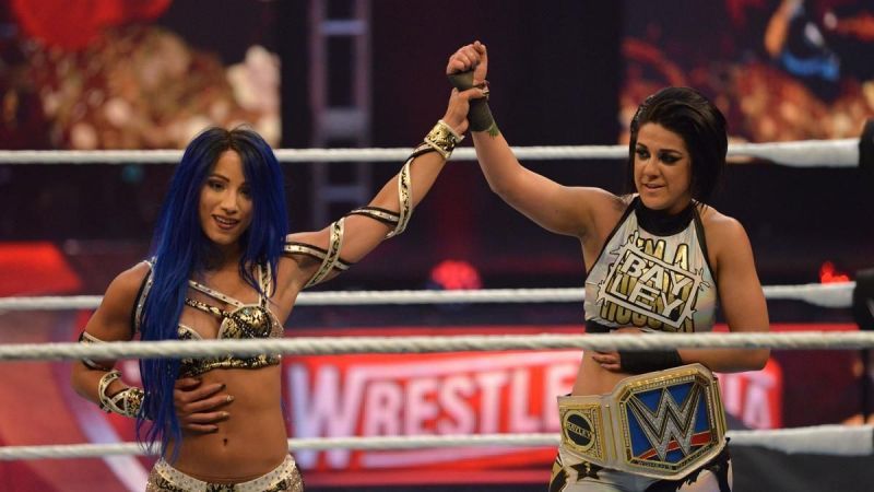 Bayley is 2-1 in title matches at WrestleMania